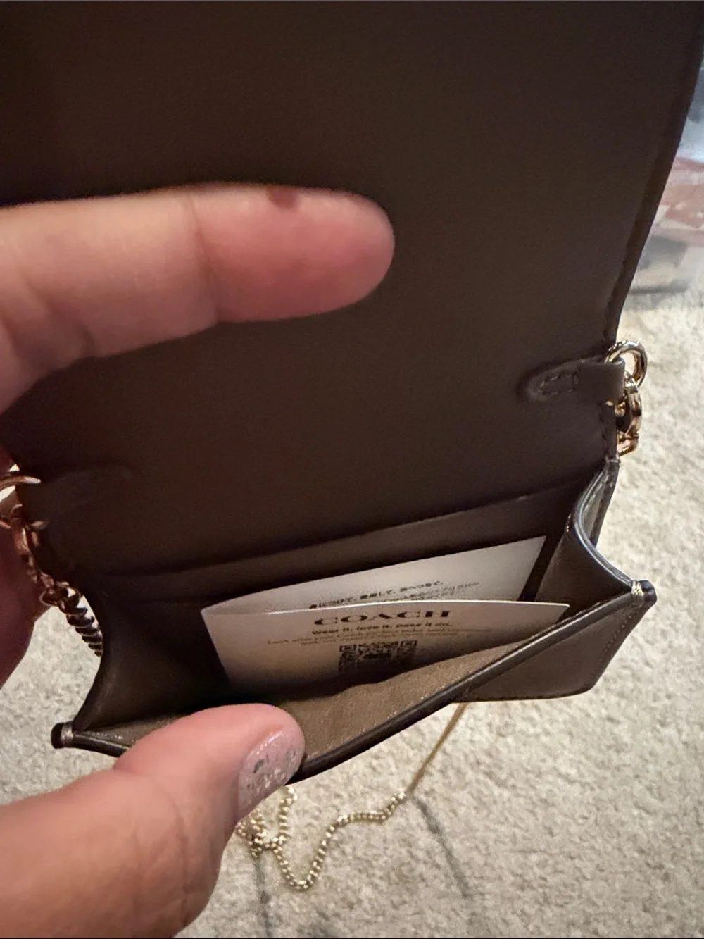 Coach signature jacquard